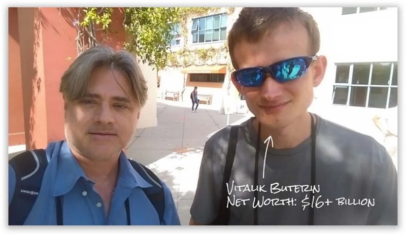 Eric Wade and Vitalik Buterin