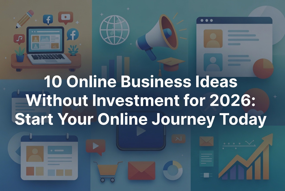 online business ideas without investment