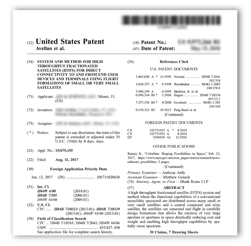 Altucher Starlink IPO Stock Patent