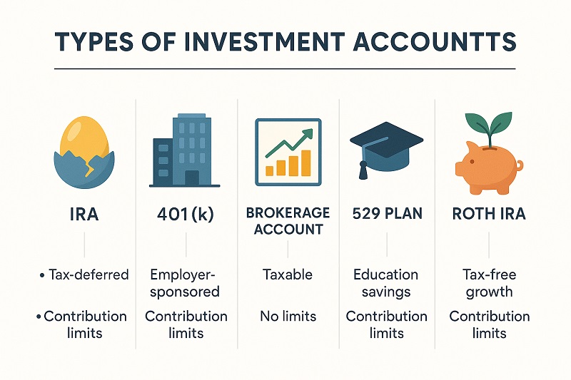 Overview of Different Types of Investment Accounts