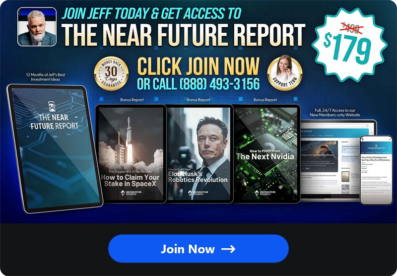 Jeff Brown Near Future Report SpaceX IPO offer