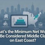 Minimum Middle Class Net Worth on East Coast