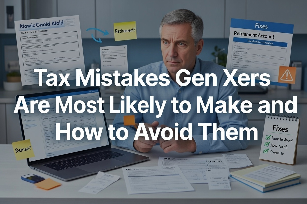 Tax Mistakes Gen Xers Are Most Likely to Make and How to Avoid Them