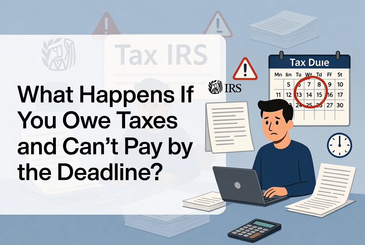 Can’t Pay Your Taxes by the Deadline? Here’s What Happens