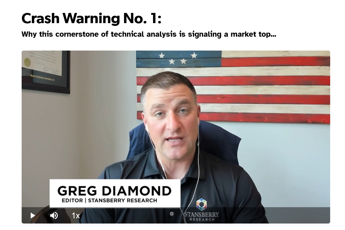 2026 Market Crash: Greg Diamond Ten Stock Trader Prediction