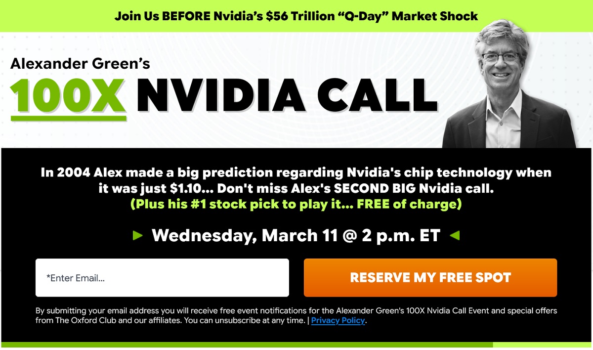 Microcap Trader Picks: Alexander Green's 100X Nvidia Call