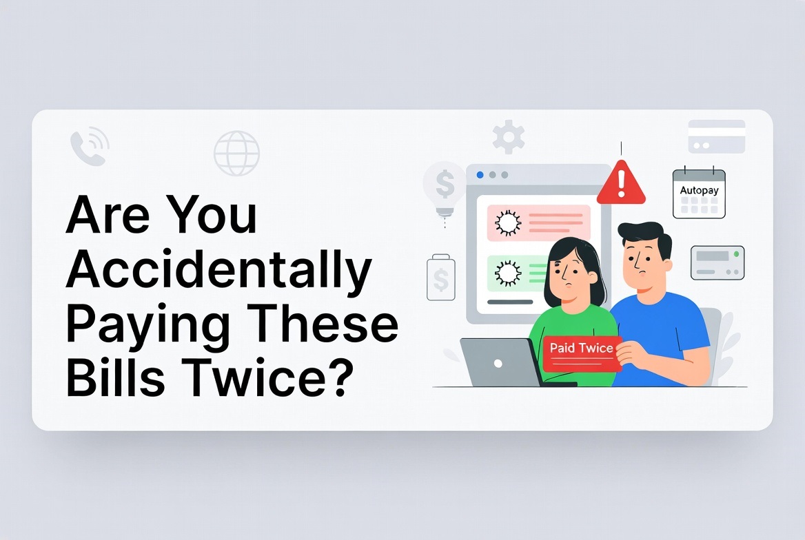 Are You Accidentally Paying Bills Twice?