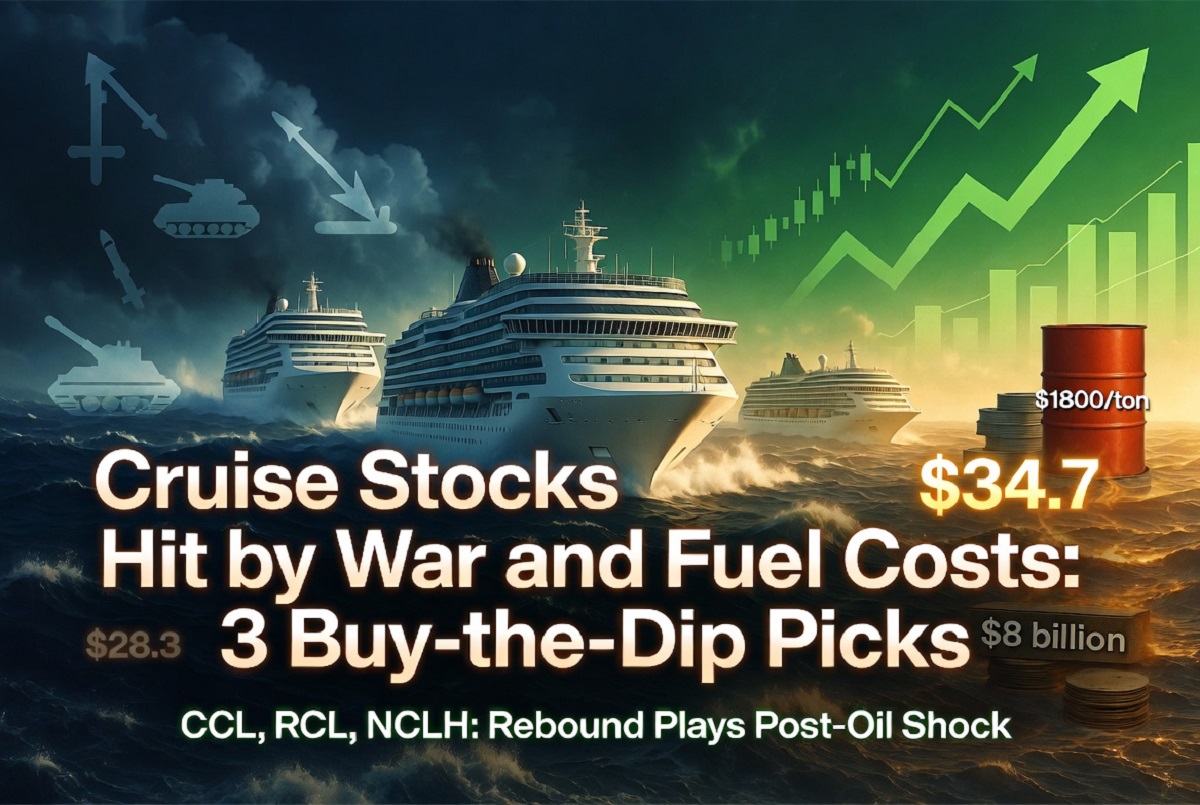 Cruise Stocks Hit by War and Fuel Costs: 3 Buy-the-Dip Picks