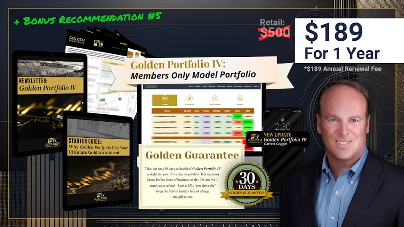 Garrett Goggin Golden Portfolio IV