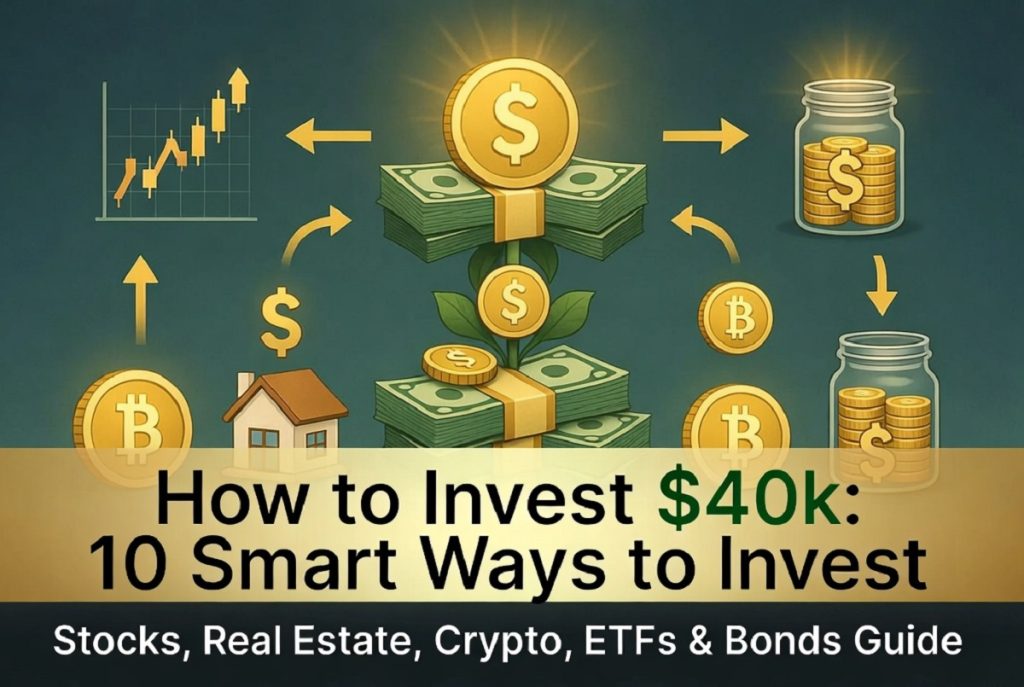 How to Invest $40k: 10 Smart Ways to Invest in July 2026