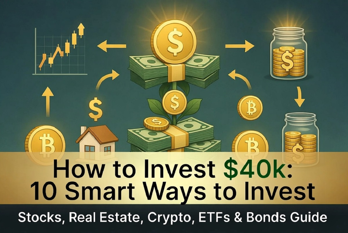 How to Invest $40k: 10 Smart Ways to Invest