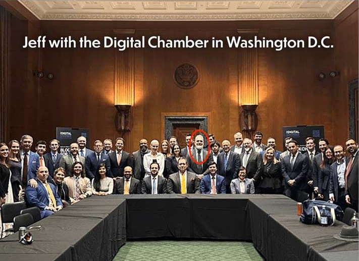 Jeff Brown with Digital Chamber members