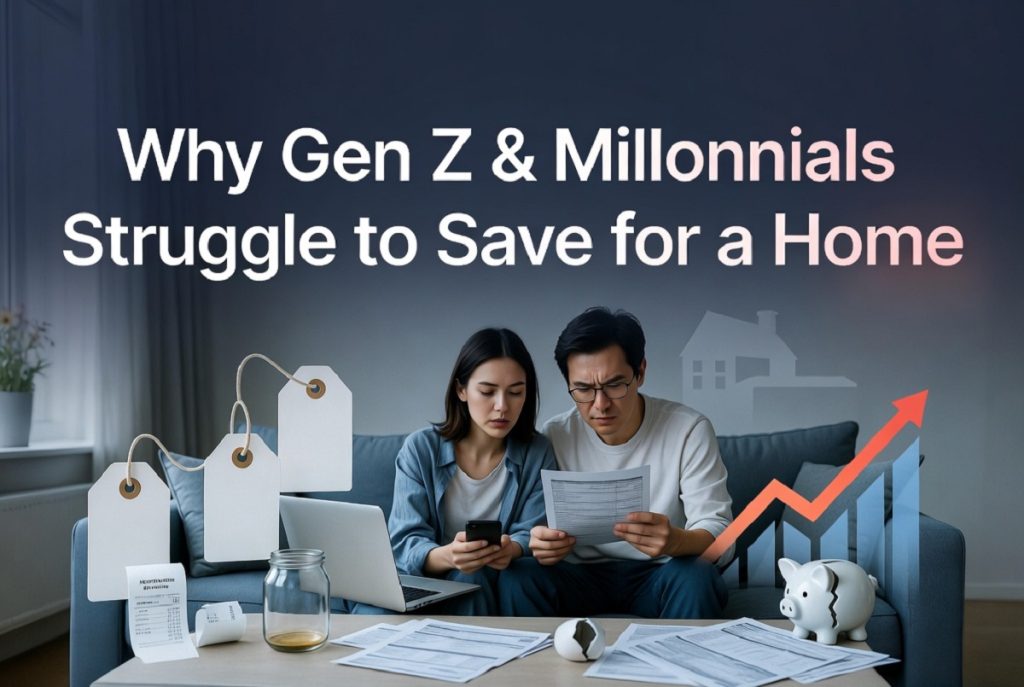 Why Gen Z & Millennials Struggle to Save for a Home in 2026
