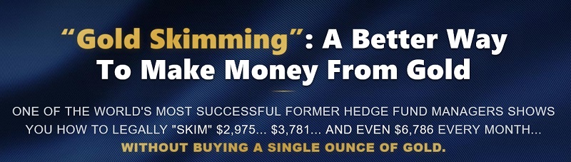 Larry Benedict Gold Skimming