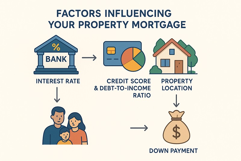 Key Factors Influencing Your Property Mortgage