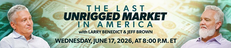 Larry Benedict's Last Unrigged Market in America Event