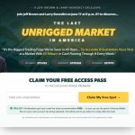 Larry Benedict's Last Unrigged Market