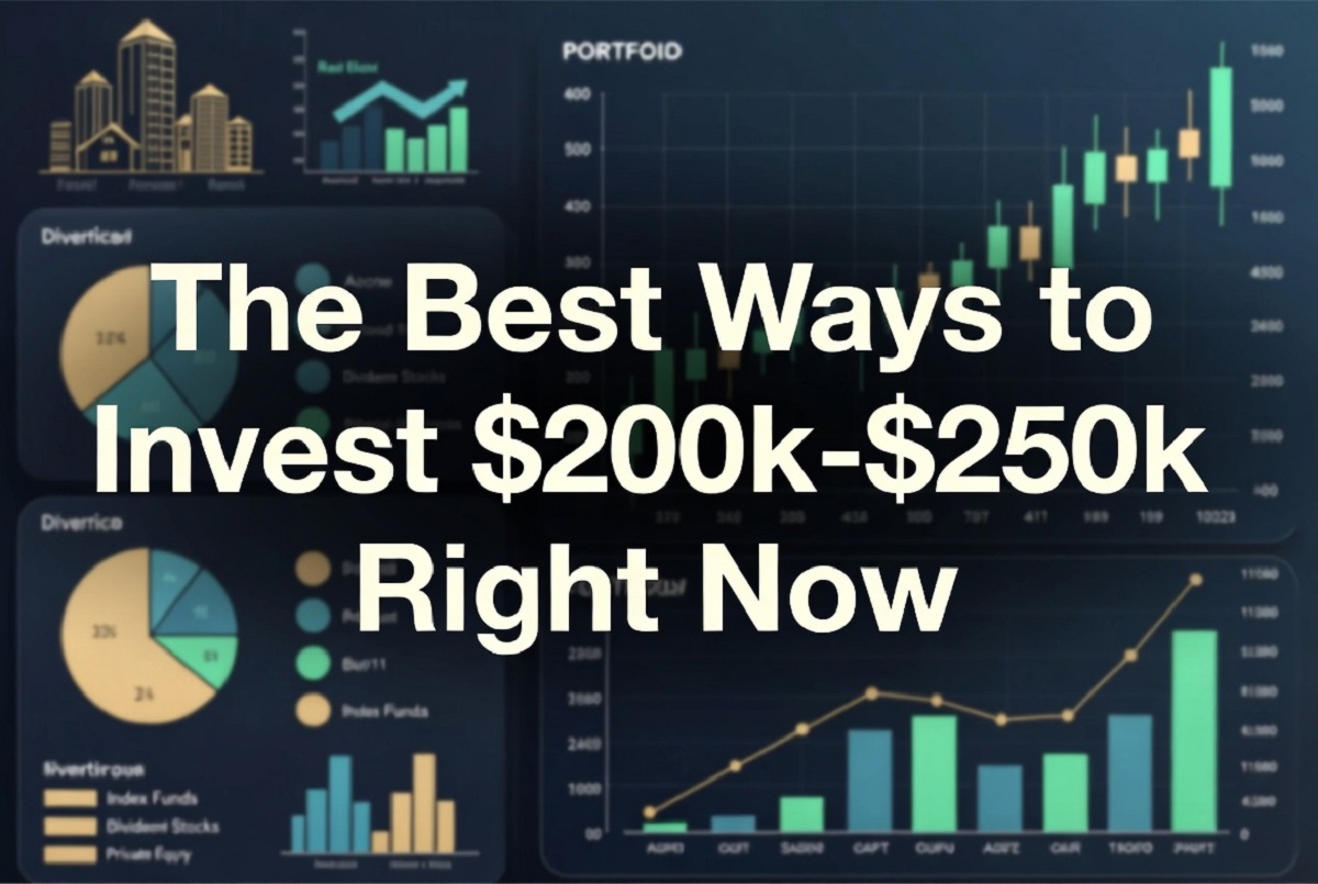 The Best Ways to Invest $200k–$250k Right Now