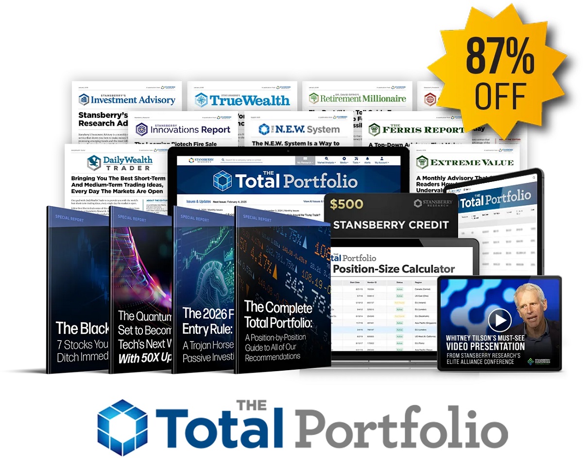 Total Portfolio Review: Stansberry Research List of Stocks