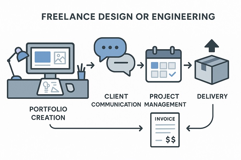 How to Do Freelance Design or Engineering Work